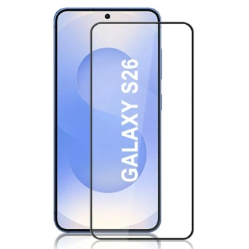 3D tvrzené sklo s rámečkem pro Samsung Galaxy S26 - černé