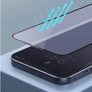 3x Picasee 3D tvrzené sklo s rámečkem pro Apple iPhone 17e - černé - 2+1 zdarma