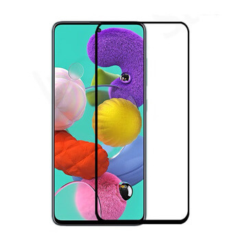 Picasee 3D ochranné tvrzené sklo s rámečkem pro Samsung Galaxy A51 A515F - černé