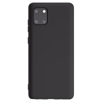 Picasee silikonový černý obal pro Samsung Galaxy Note 10 Lite N770F - Vlastní fotka/motiv