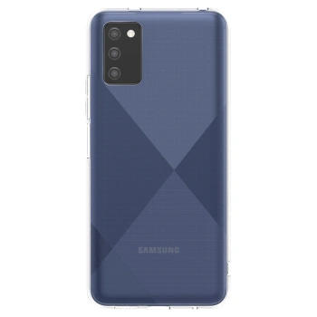 Picasee silikonový průhledný obal pro Samsung Galaxy A03s A037G - Vlastní fotka/motiv