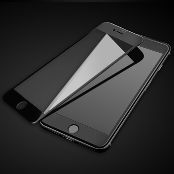 3x Picasee 3D tvrzené sklo s rámečkem pro Apple iPhone 8 Plus - černé - 2+1 zdarma