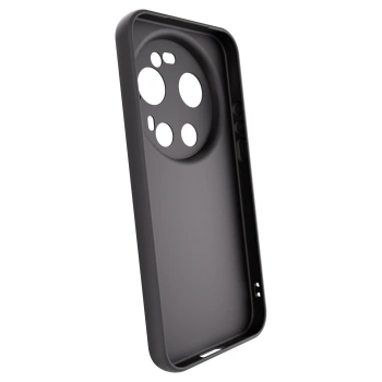 Picasee silikonový černý obal pro Xiaomi 17 Ultra - Black Gold