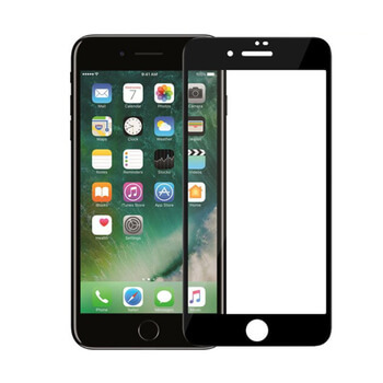 3D tvrzené sklo s rámečkem pro Apple iPhone 7 - černé