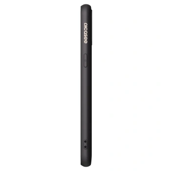 Picasee silikonový černý obal pro Realme C3 - Brown Tiger