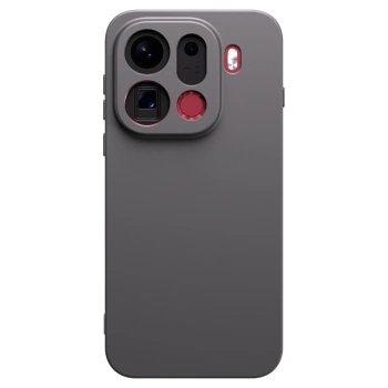 Picasee silikonový černý obal pro OPPO Find X9 Pro - Vlastní fotka/motiv