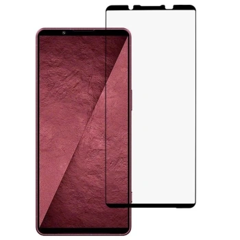 3D tvrzené sklo s rámečkem pro Sony Xperia 1 VIII 5G - černé