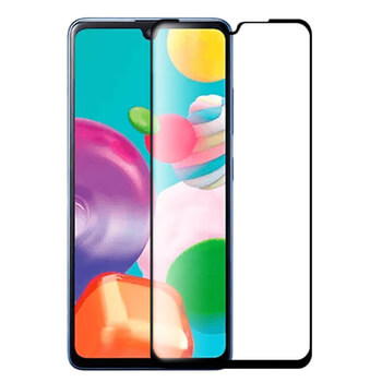 Picasee 3D ochranné tvrzené sklo s rámečkem pro Samsung Galaxy A41 A415F - černé