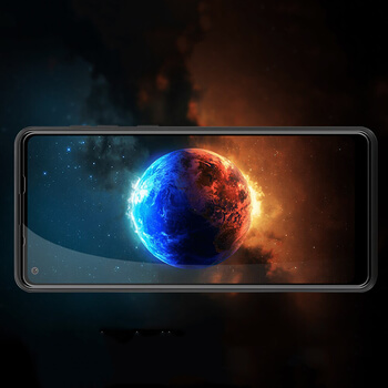 Picasee 3D ochranné tvrzené sklo s rámečkem pro Samsung Galaxy A21s - černé