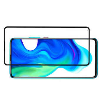 3x Picasee 3D tvrzené sklo s rámečkem pro Xiaomi Poco F2 Pro - černé - 2+1 zdarma