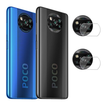 3x Picasee ochranné sklo na čočku fotoaparátu a kamery pro Xiaomi Poco X3 2+1 zdarma