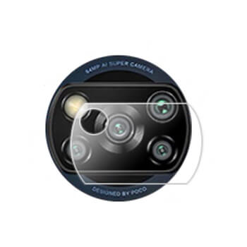 3x ochranné sklo na čočku fotoaparátu a kamery pro Xiaomi Poco X3