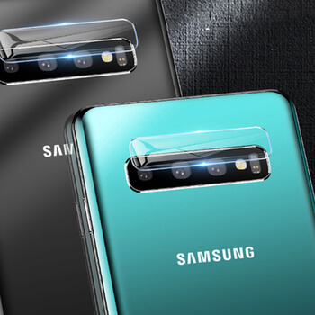3x Picasee ochranné sklo na čočku fotoaparátu a kamery pro Samsung Galaxy S10 G973 2+1 zdarma