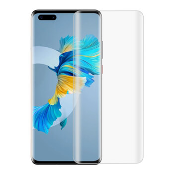 3x 3D UV ochranné tvrzené sklo pro Huawei Mate 40 Pro