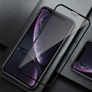 Picasee 3D ochranné tvrzené sklo s rámečkem pro Apple iPhone XR - černé
