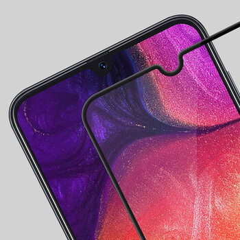 3x Picasee 3D tvrzené sklo s rámečkem pro Samsung Galaxy A31 A315F - černé - 2+1 zdarma