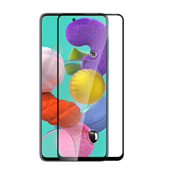 3x Picasee 3D tvrzené sklo s rámečkem pro Samsung Galaxy M51 M515F - černé - 2+1 zdarma