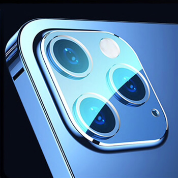 3x Picasee ochranné sklo na čočku fotoaparátu a kamery pro Apple iPhone 12 Pro Max 2+1 zdarma