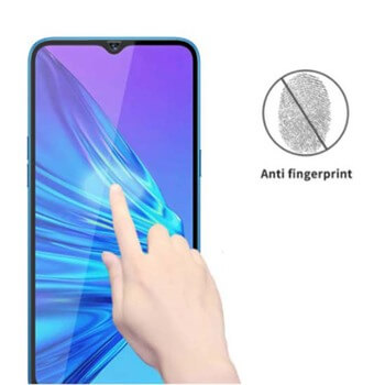 Picasee 3D ochranné tvrzené sklo s rámečkem pro Realme 5 - černé
