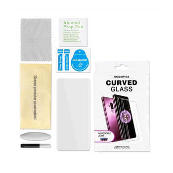 3x Picasee 3D UV ochranné sklo pro Samsung Galaxy S21 Ultra 5G G998B - 2+1 zdarma