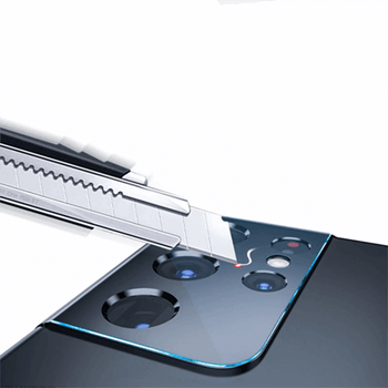 3x Picasee ochranné sklo na čočku fotoaparátu a kamery pro Samsung Galaxy S21 Ultra 5G G998B 2+1 zdarma