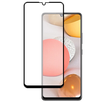 Picasee 3D ochranné tvrzené sklo s rámečkem pro Samsung Galaxy A42 A426B - černé