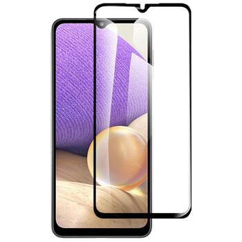 Picasee 3D ochranné tvrzené sklo s rámečkem pro Samsung Galaxy A32 5G A326B - černé