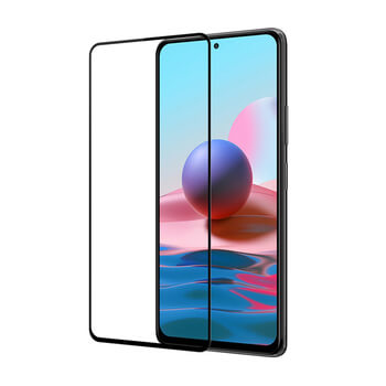 3D ochranné tvrzené sklo s rámečkem pro Xiaomi Redmi Note 10 Pro - černé