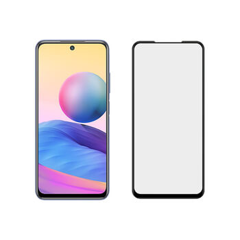 3D tvrzené sklo s rámečkem pro Xiaomi Redmi Note 10 5G - černé