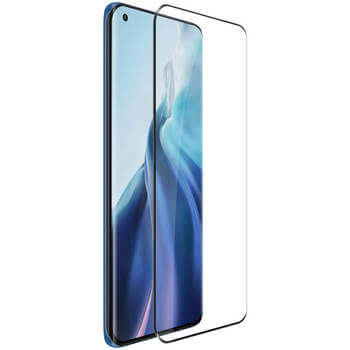 Picasee 3D zahnuté ochranné sklo pro Xiaomi Mi 11 Ultra - černé
