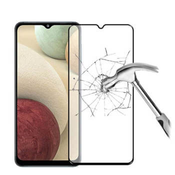 Picasee 3D ochranné tvrzené sklo s rámečkem pro Samsung Galaxy M12 M127F - černé