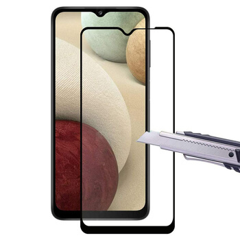 3x Picasee 3D tvrzené sklo s rámečkem pro Samsung Galaxy A02s A025G - černé - 2+1 zdarma