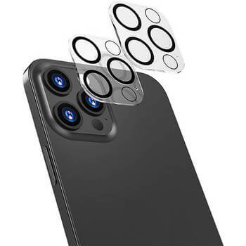 3x Picasee ochranné sklo na čočku fotoaparátu a kamery pro Apple iPhone 13 Pro Max 2+1 zdarma