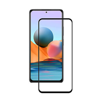 Picasee 3D ochranné tvrzené sklo s rámečkem pro Xiaomi Redmi 10 - černé