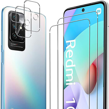 3x Picasee ochranné sklo na čočku fotoaparátu a kamery pro Xiaomi Redmi 10 2+1 zdarma