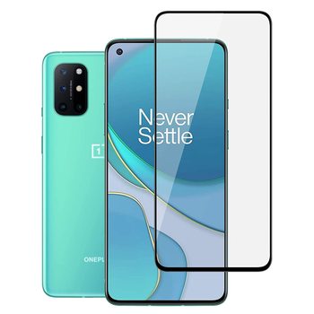 3D tvrzené sklo s rámečkem pro OnePlus 8T - černé