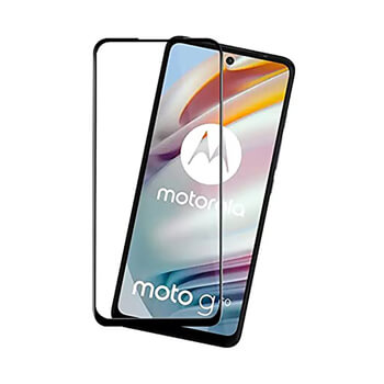 3x Picasee 3D tvrzené sklo s rámečkem pro Motorola Moto G60 - černé - 2+1 zdarma