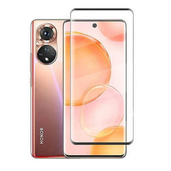 Picasee 3D ochranné tvrzené sklo s rámečkem pro Honor 50 Lite - černé