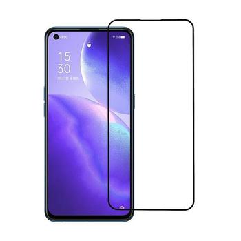 3x Picasee 3D tvrzené sklo s rámečkem pro OPPO Reno 5 5G - černé - 2+1 zdarma