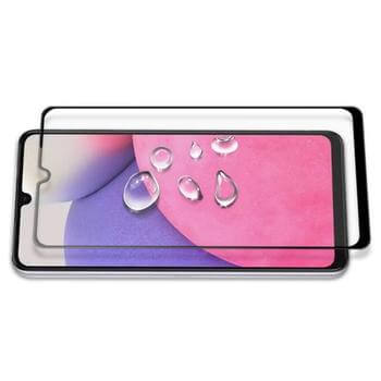 Picasee 3D ochranné tvrzené sklo s rámečkem pro Samsung Galaxy A33 5G A336 - černé