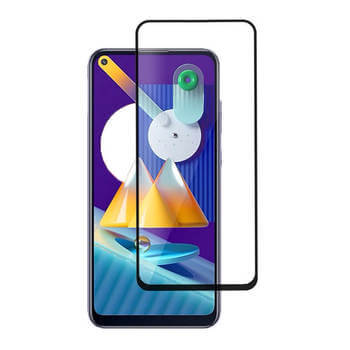 Picasee 3D ochranné tvrzené sklo s rámečkem pro Samsung Galaxy M13 M135F - černé