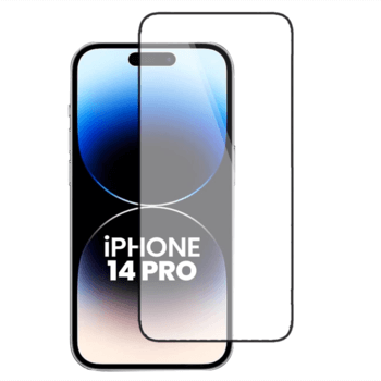 Picasee 3D ochranné tvrzené sklo s rámečkem pro Apple iPhone 14 Pro - černé