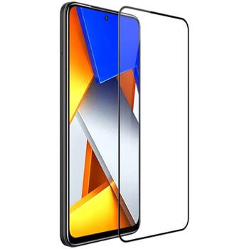 Picasee 3D ochranné tvrzené sklo s rámečkem pro Xiaomi Poco M4 Pro - černé