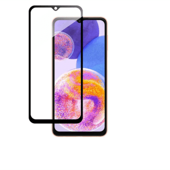 3D tvrzené sklo s rámečkem pro Samsung Galaxy A23 A235F 4G - černé