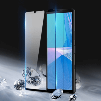 Picasee 3D ochranné tvrzené sklo s rámečkem pro Sony Xperia 10 III - černé