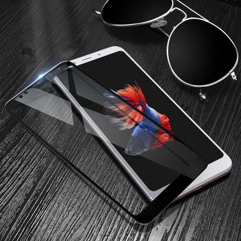 3x Picasee 3D tvrzené sklo s rámečkem pro Xiaomi Redmi 5 Plus Global - černé - 2+1 zdarma