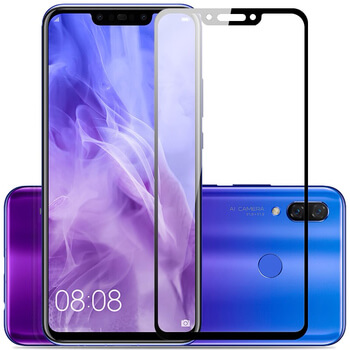 3D tvrzené sklo s rámečkem pro Huawei Nova 3i - černé