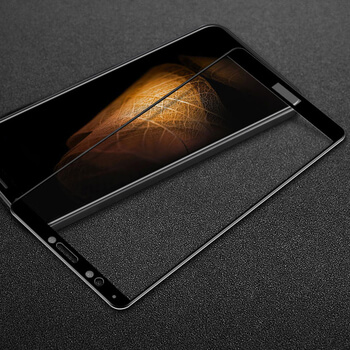 Picasee 3D ochranné tvrzené sklo s rámečkem pro Huawei Y7 Prime (2018) - černé