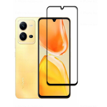 Picasee 3D ochranné tvrzené sklo s rámečkem pro Vivo X80 Lite - černé