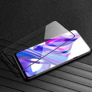 3x Picasee 3D tvrzené sklo s rámečkem pro Xiaomi Redmi 12C - černé - 2+1 zdarma
